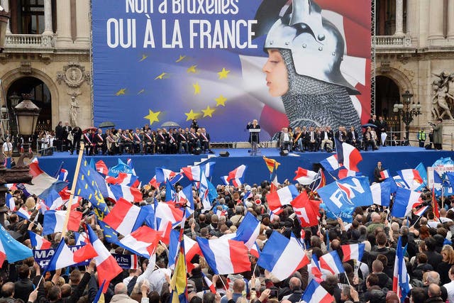Is Marine Le Pen's attempt to make the National Front a more mainstream party working?