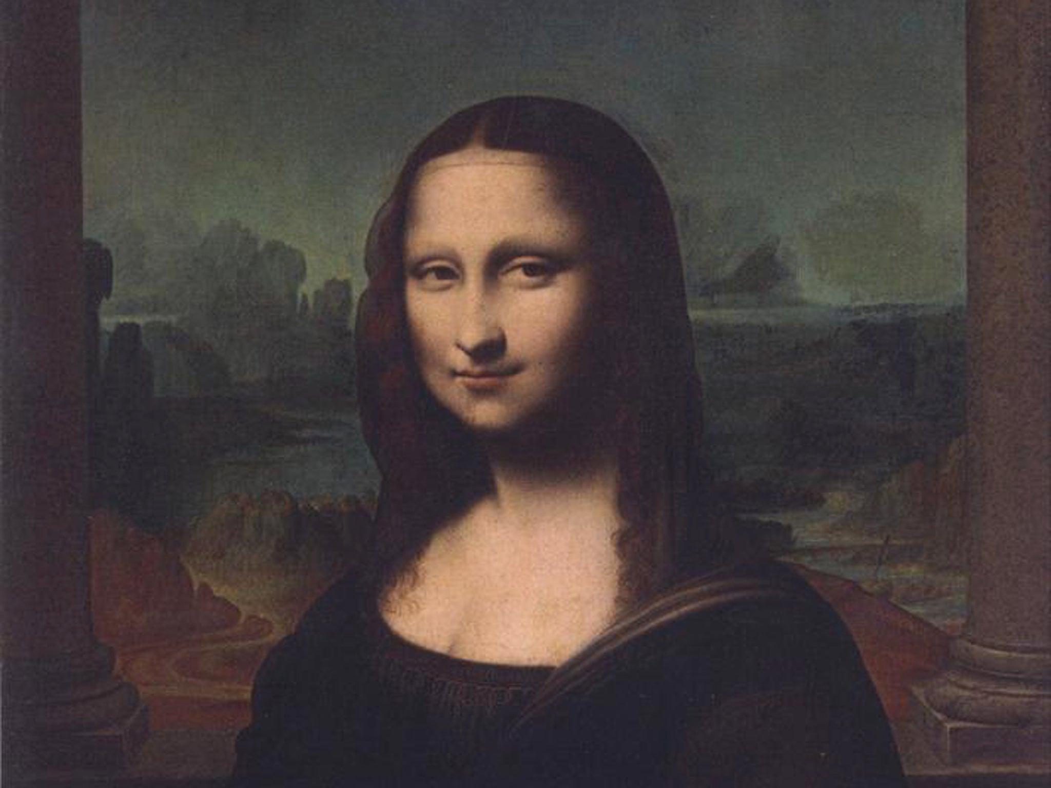 Маска mona lisa корея