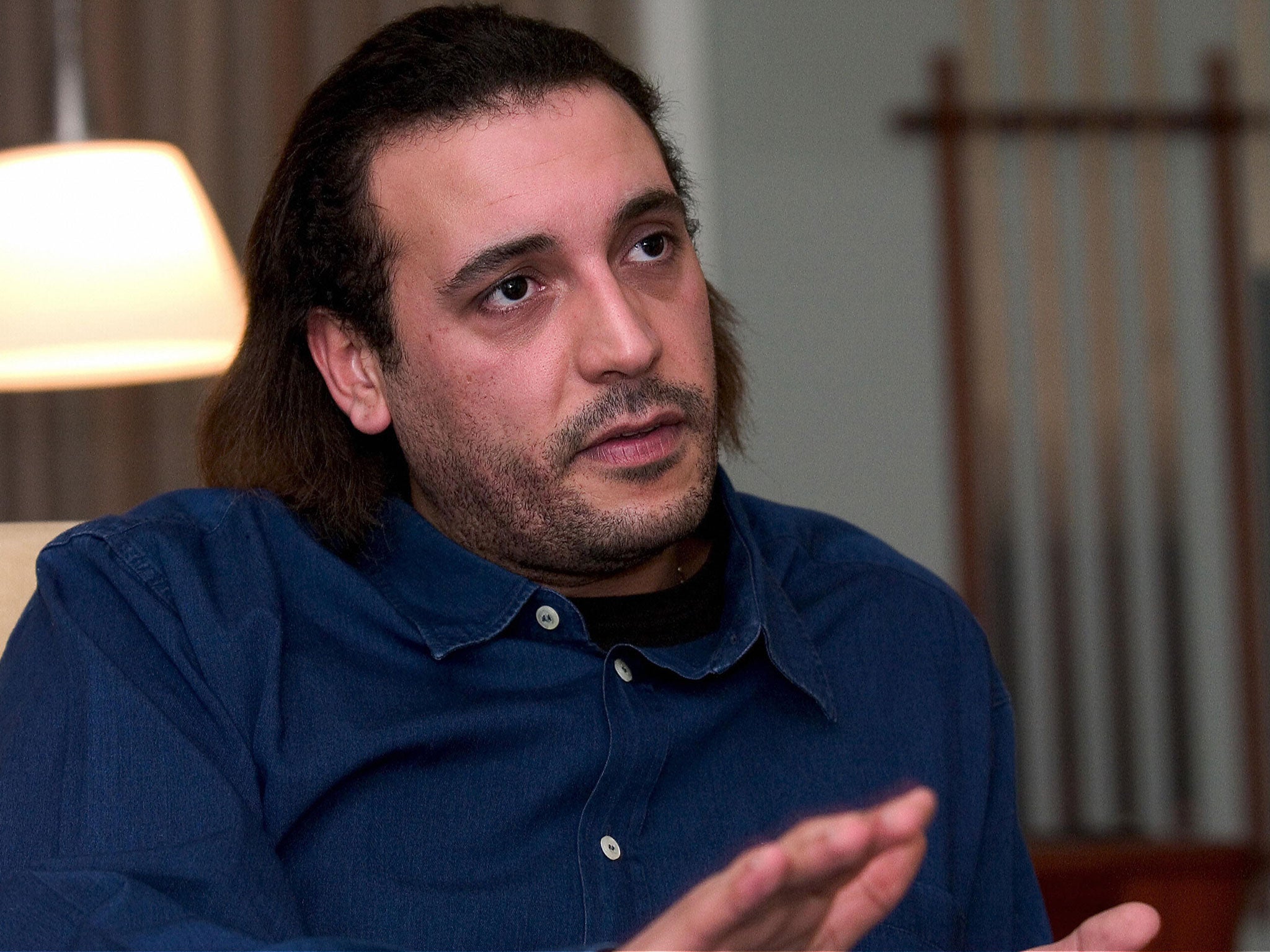 A file photo Hannibal Gaddafi, the son of Colonel Gaddafi, taken in 2005