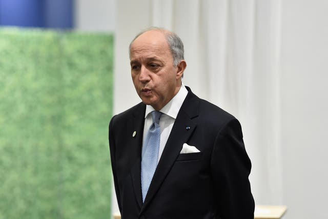 French foreign minister Laurent Fabius - who chaired the talks - hailed the agreement saying 'none of us acting alone can be successful. Success is built collectively'