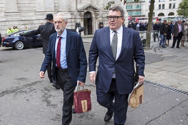 Tom Watson, Labour’s deputy leader, right, said Mr Cameron’s broken promise on the issue would “yet again weaken the public trust in politics” (Getty)