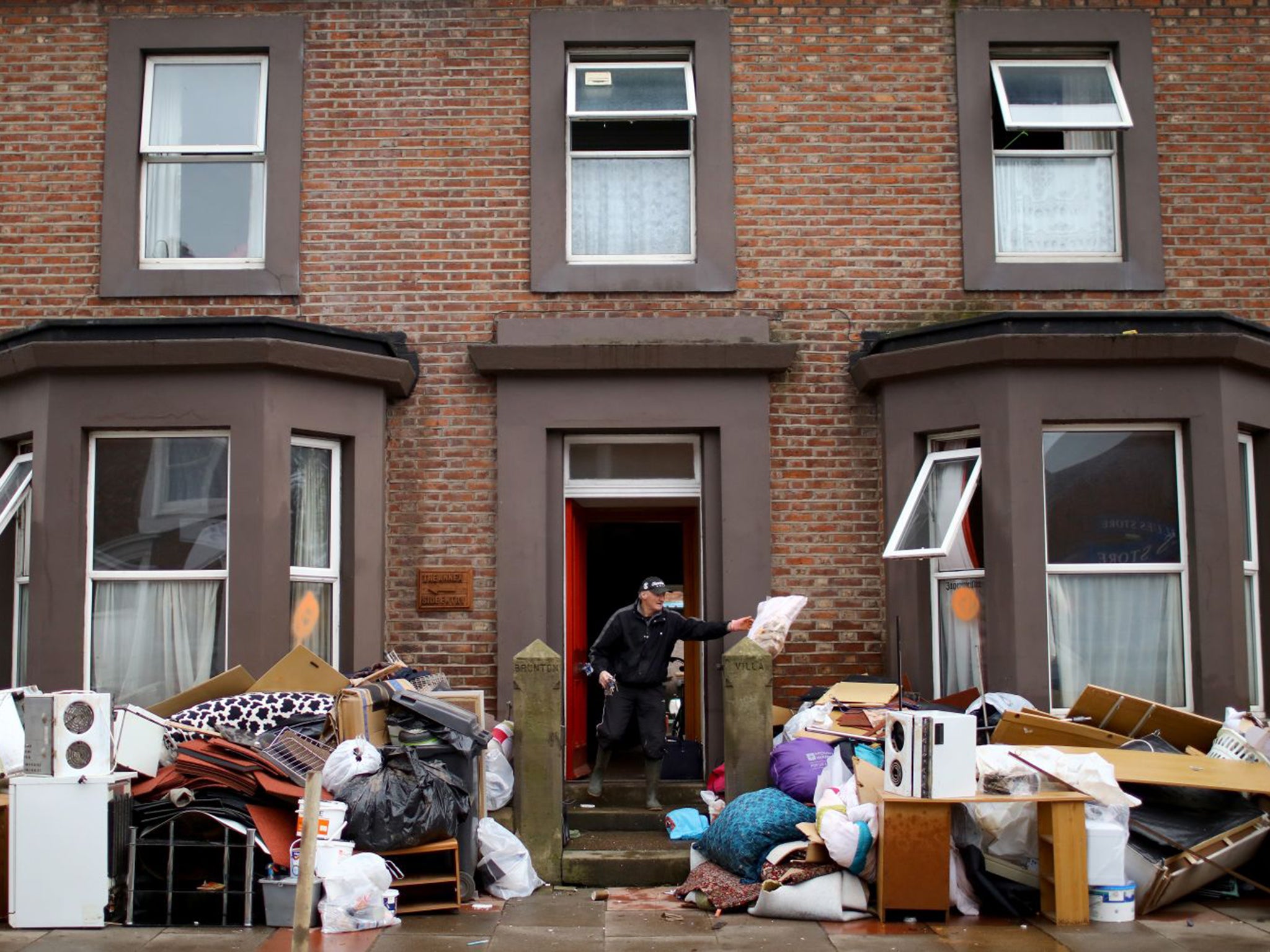 The Government says it is spending £2.3bn over the next six years to protect 300,000 homes, but that's of little comfort to the residents of Cumbria