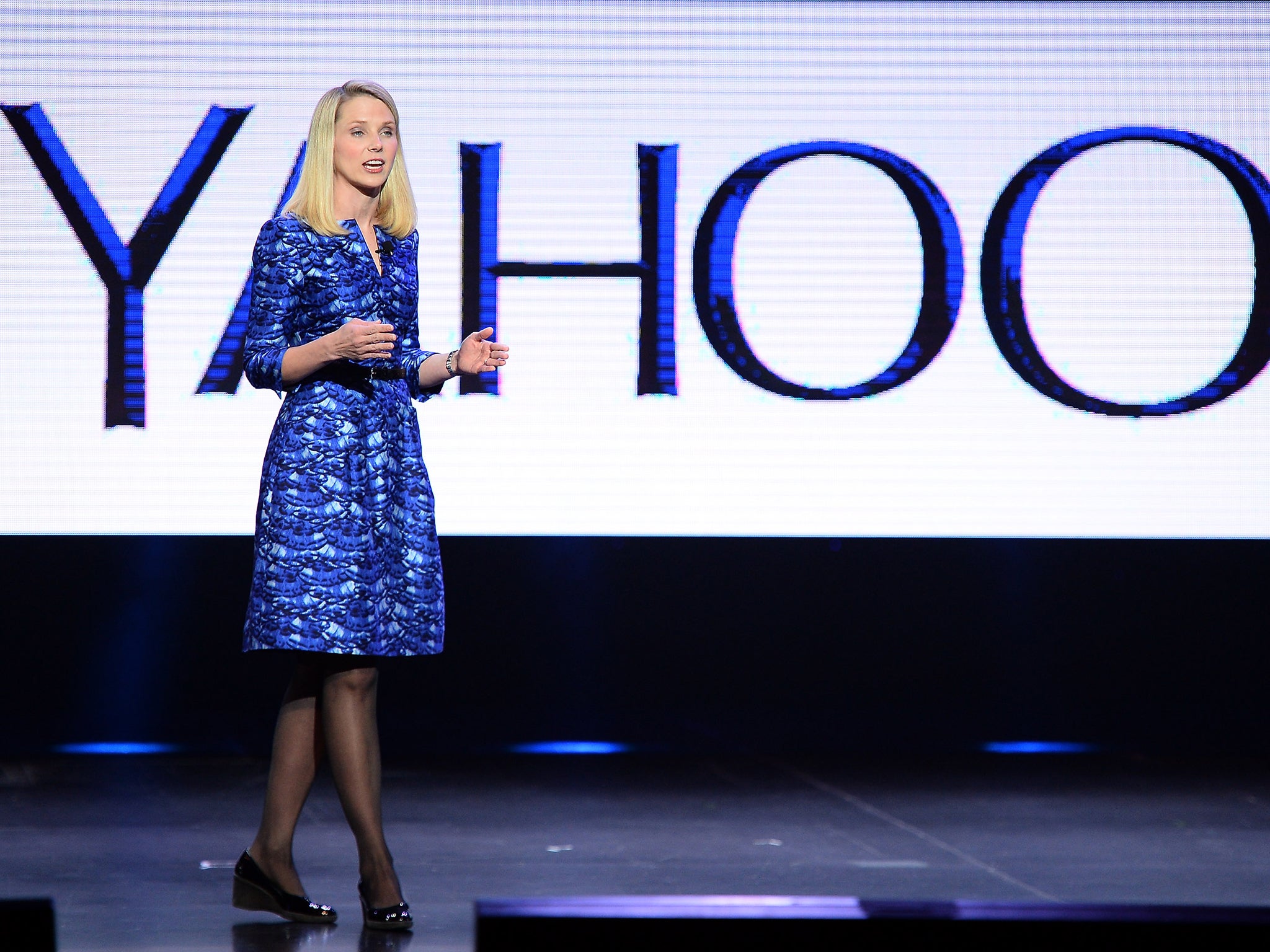 Marissa Mayer is the chief executive of the tech company Yahoo!