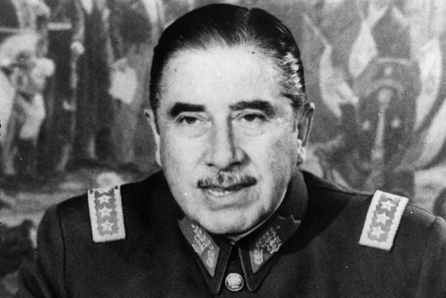 Former dictator of Chile, Augusto Pinochet