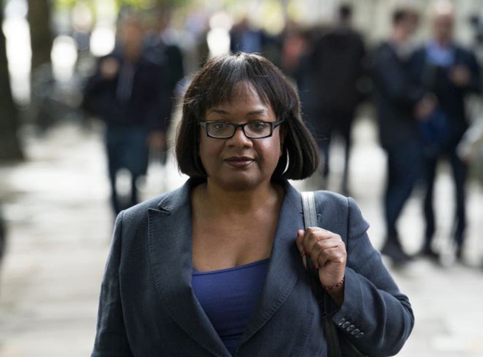 Shadow home secretary Diane Abbott warned Labour leadership against moving further to the right