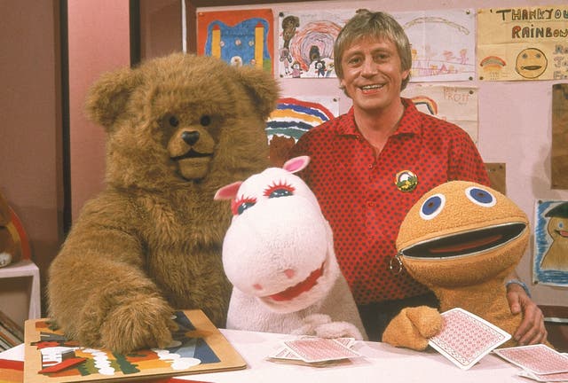 Children loved Rainbow's strange cast of characters like George, Bungle and Zippy