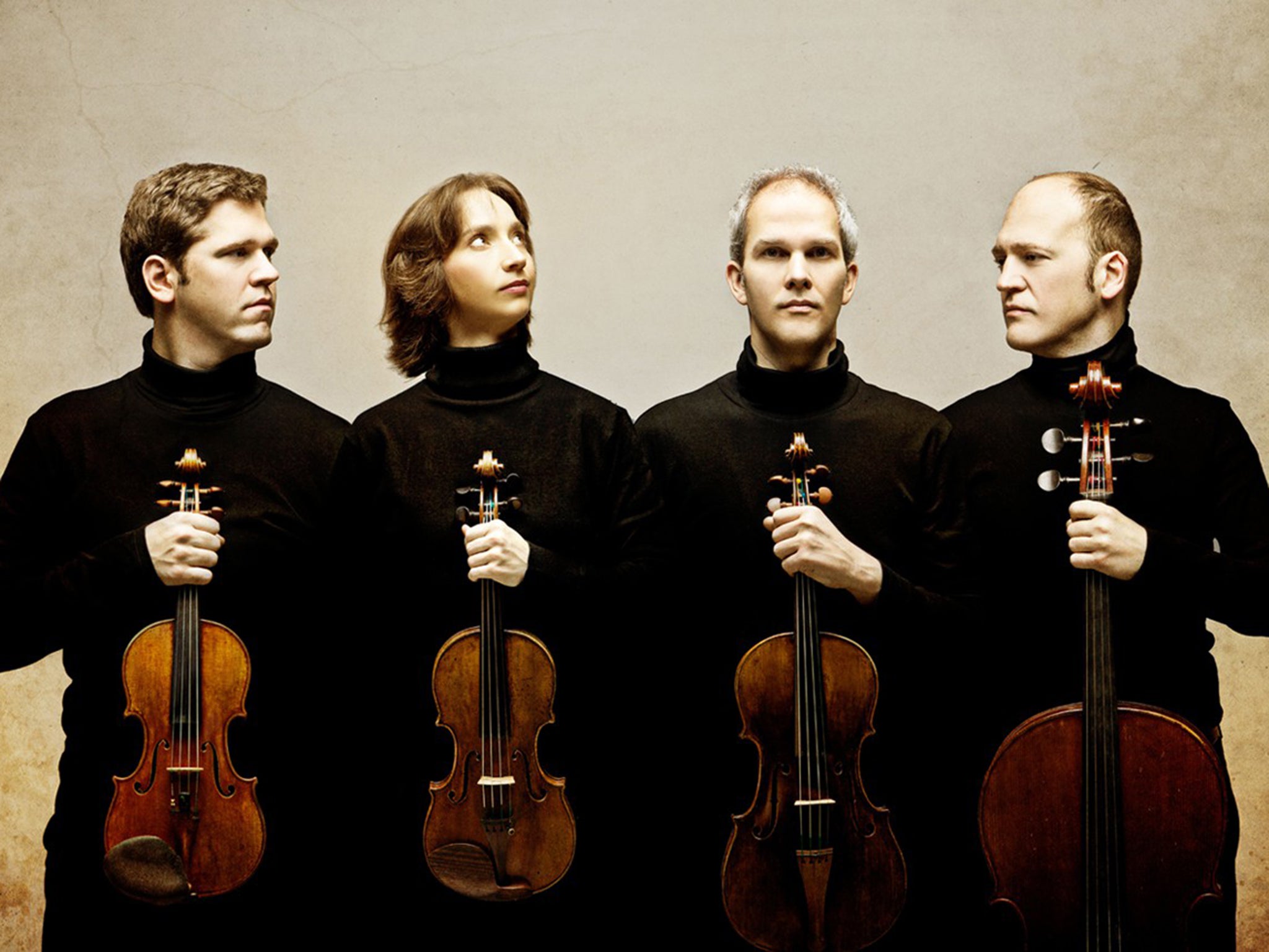 The Cuarteto Casals were breathtaking in their purity of intonation and subtlety of their shaping and shading