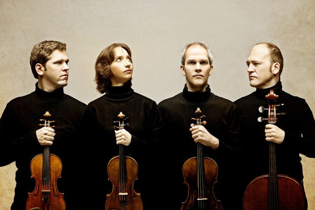 The Cuarteto Casals were breathtaking in their purity of intonation and subtlety of their shaping and shading