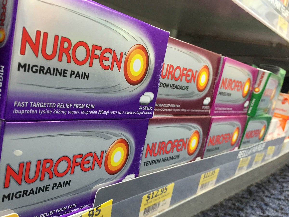 Nurofen owner Reckitt Benckiser ordered to stop selling 'misleading' target  specific painkillers, The Independent