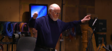 Watch John WIlliams conduct opening scene of The Force Awakens