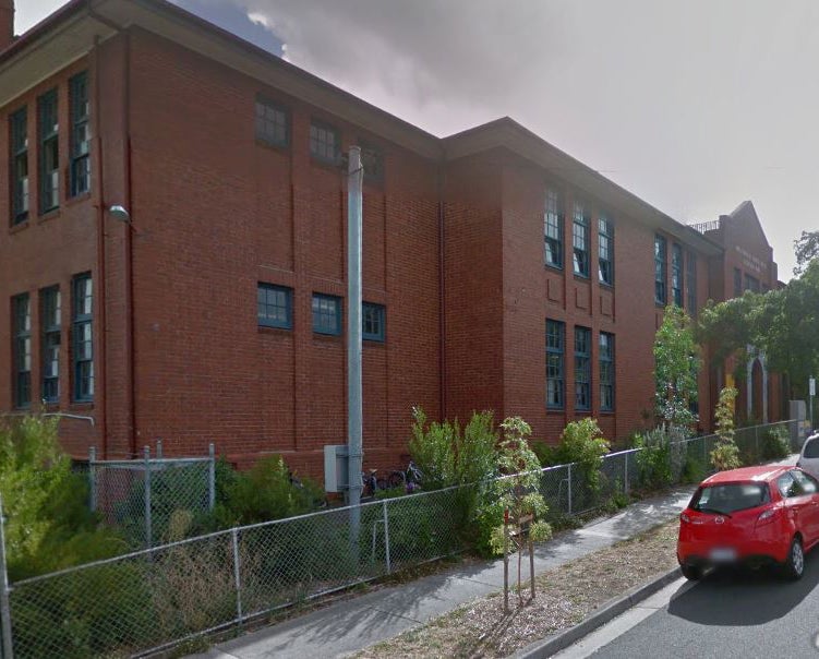 The school in a Melbourne suburb which is at the centre of the outbreak
