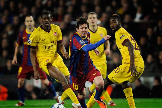 Lionel Messi plotted the downfall of Arsenal in 2011