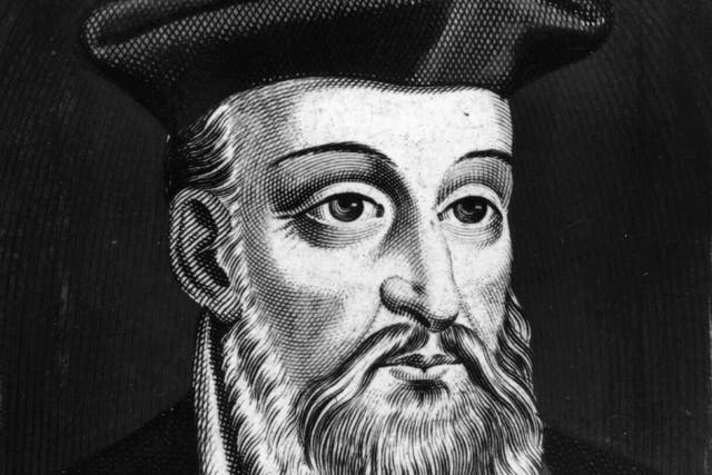 French physician and astrologer Nostradamus