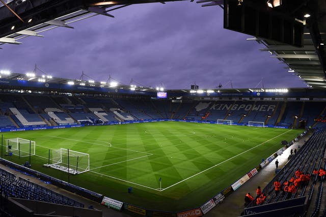 A view of Leicester City's King Power Stadium