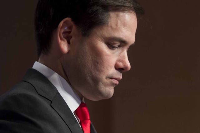 Eyes on the prize: as he runs for President, Marco Rubio casts his Cuban immigrant story as the embodiment of the American Dream