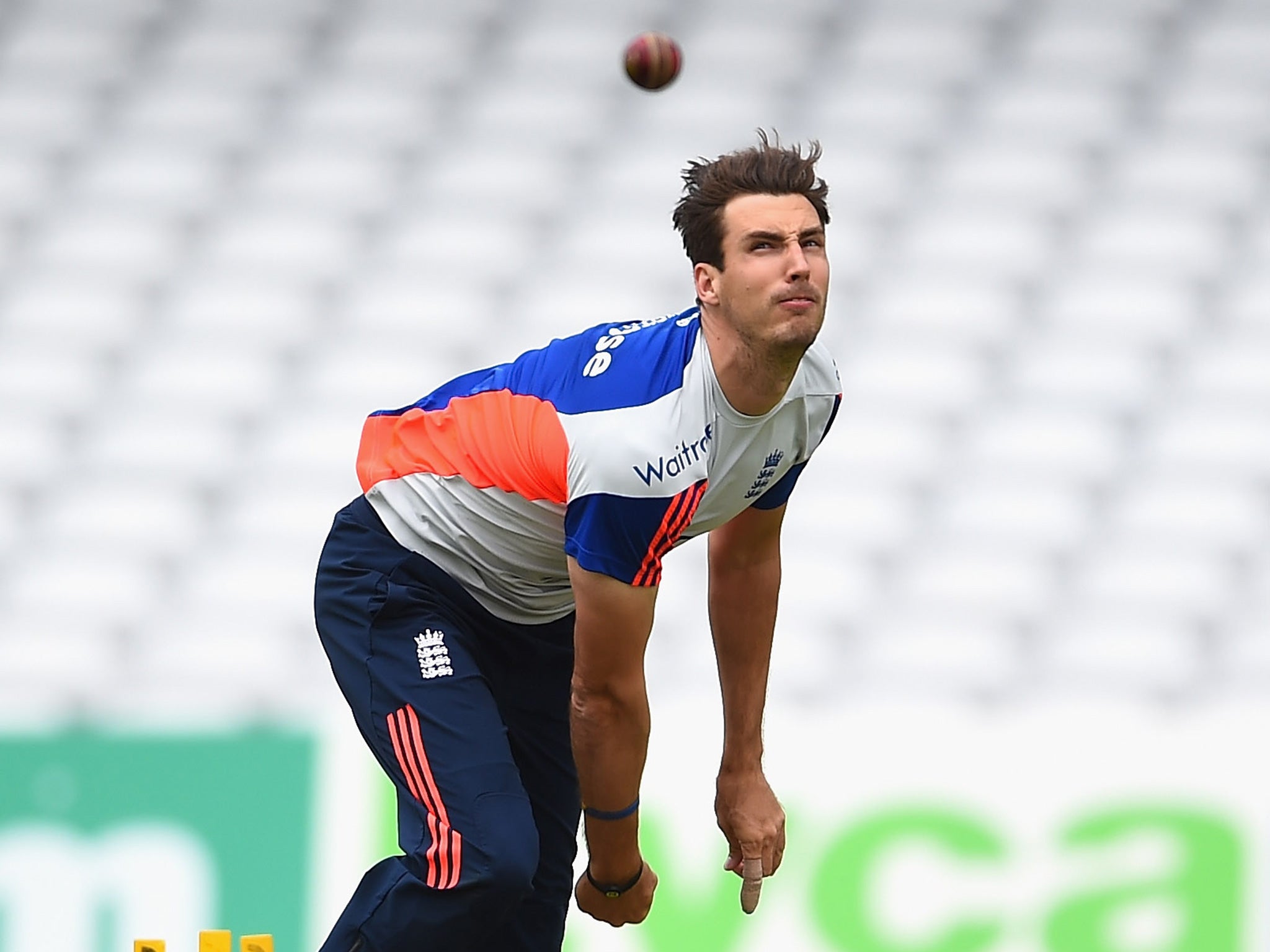 Steven Finn has been working hard to recover from a stress injury to his left foot