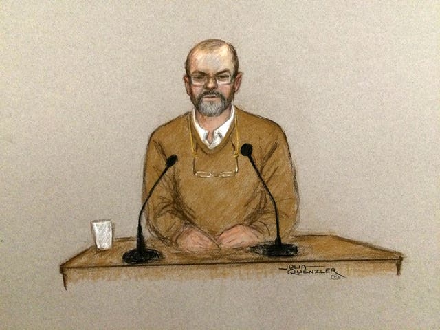 Carl Wood gives evidence to the Hatton Garden raid trial at Woolwich Crown Court