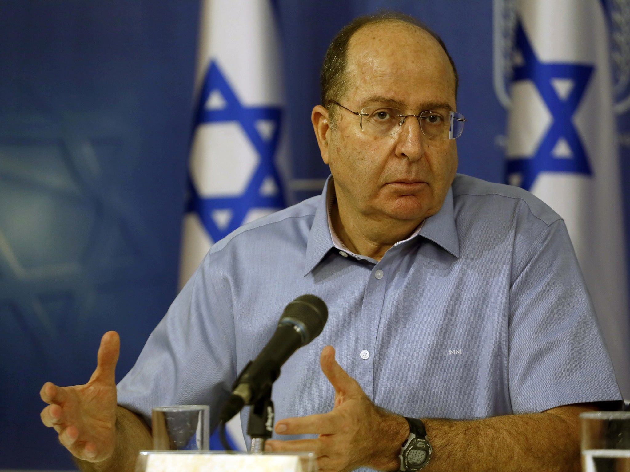 Israeli Defence Minister Moshe Yaalon accused the group of having ‘malicious motives’
