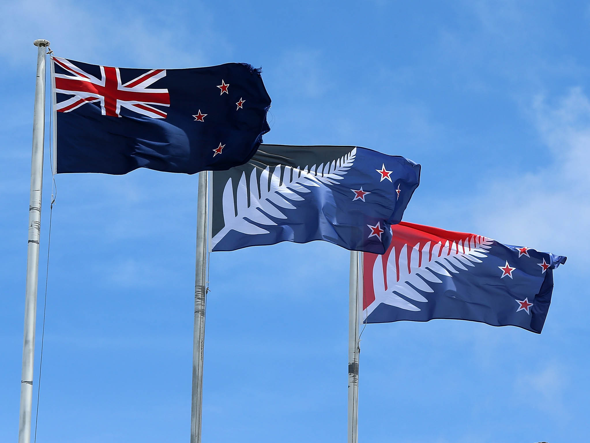 The current New Zealand flag