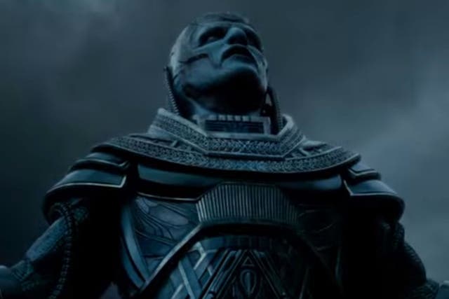 Oscar Isaac plays villain Apocalypse, who describes himself as an incarnation of Krishna