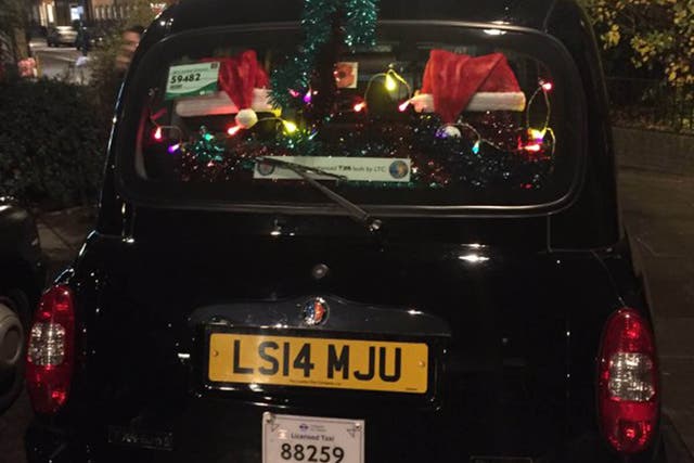 Volunteers from the Support Black Taxis group gave up their evenings of fairs to deliver donations of Christmas presents to help the homeless through winter