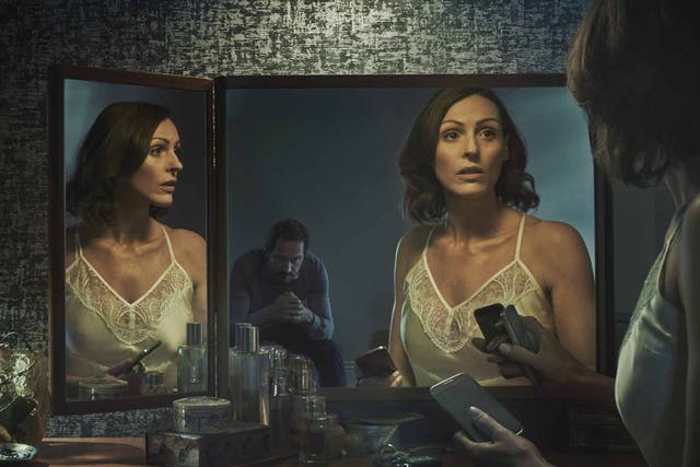 Suranne Jones as Gemma and Bertie Carvel as Simon in 'Dr Foster'
