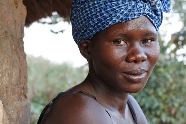 Prisca Lanyero, 22, was abducted by LRA fighters when she was 10 and ordered to marry two years later