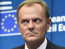 Read more

EU leaders must take prospect of 'Brexit' seriously, warns Donald Tusk