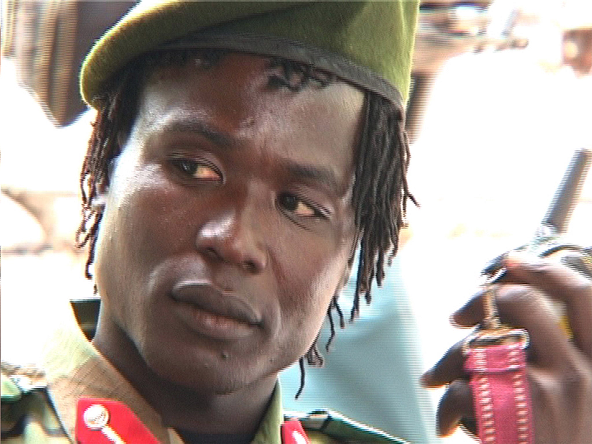 Dominic Ongwen as an LRA soldier