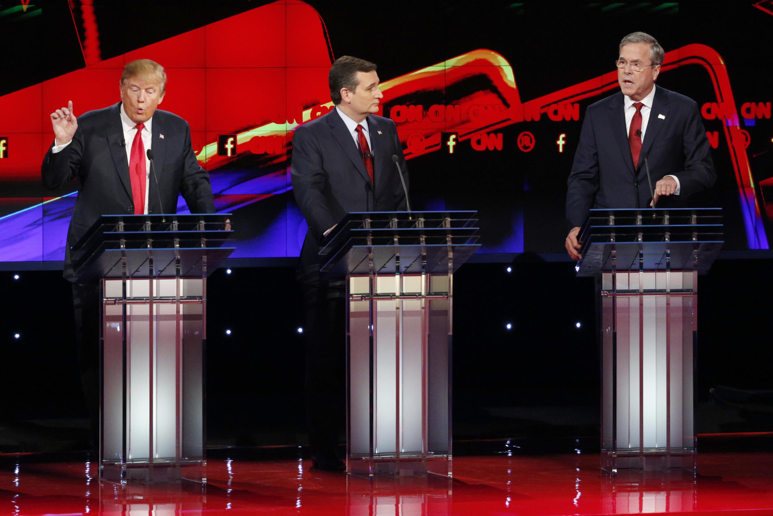 GOP candidates face off in the fifth Republican debate.