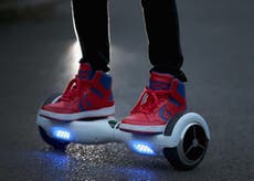 Airline bans hoverboards over fears they could explode mid-air