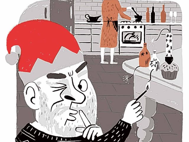 It has become uncomfortably clear over the years that Christmas brings out a dormant side in Barry's nature