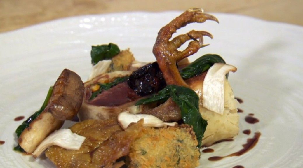 Viewers horrified after MasterChef features a dish garnished with a pigeon's foot