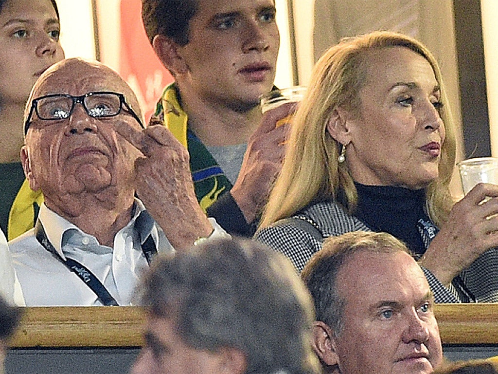 Here’s lookin’ at you: Rupert Murdoch and Jerry Hall were strung up by Popbitch