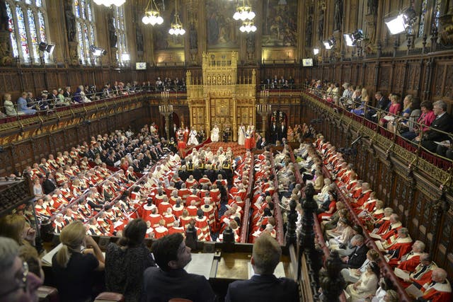 The proposed curbs would mean Lords would lose power to veto statutory instruments