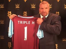 Triple H reveals just why he supports West Ham