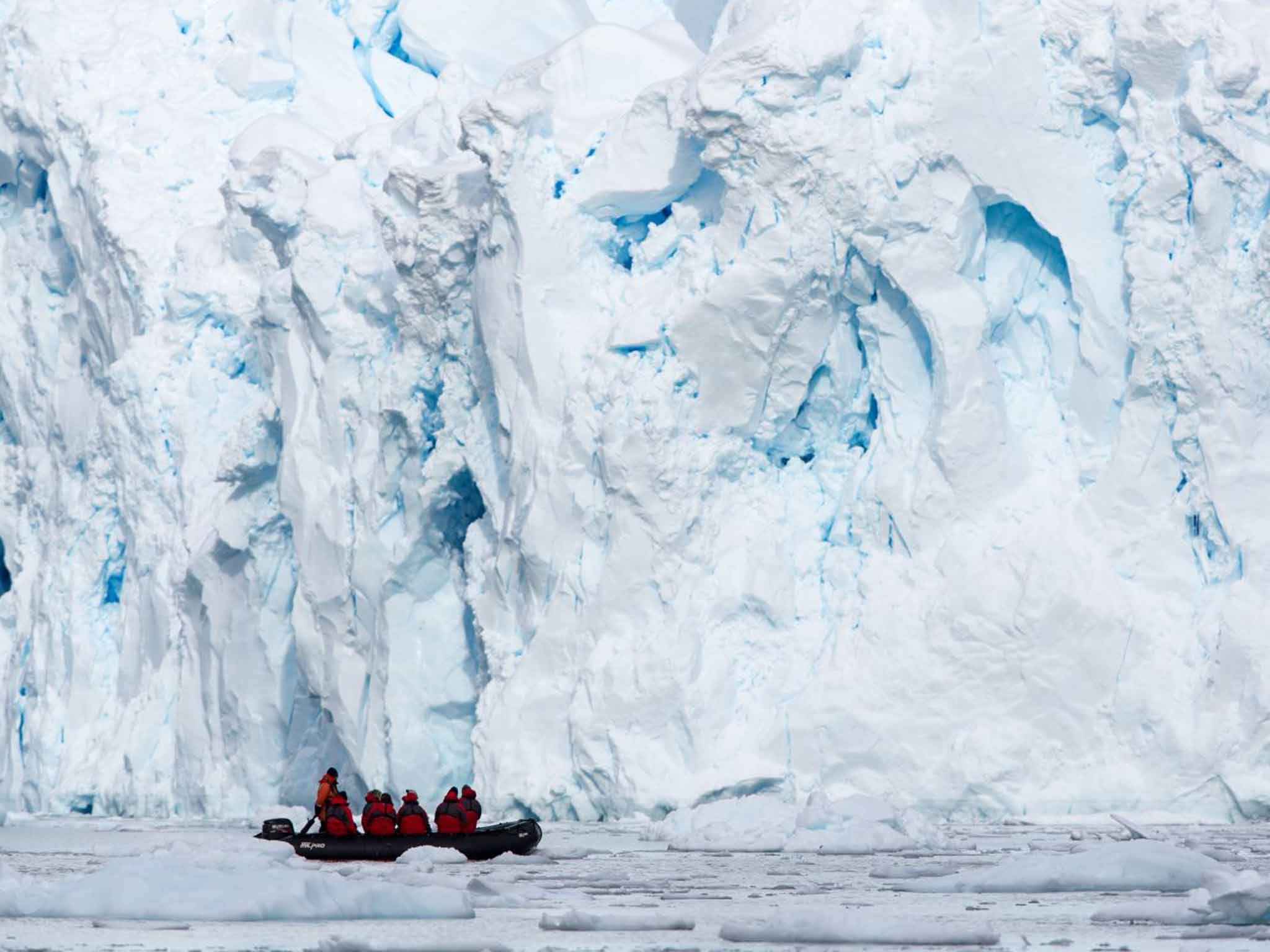 Big chill: glacier cruise