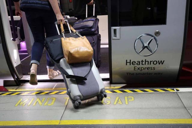 On track: Heathrow Express