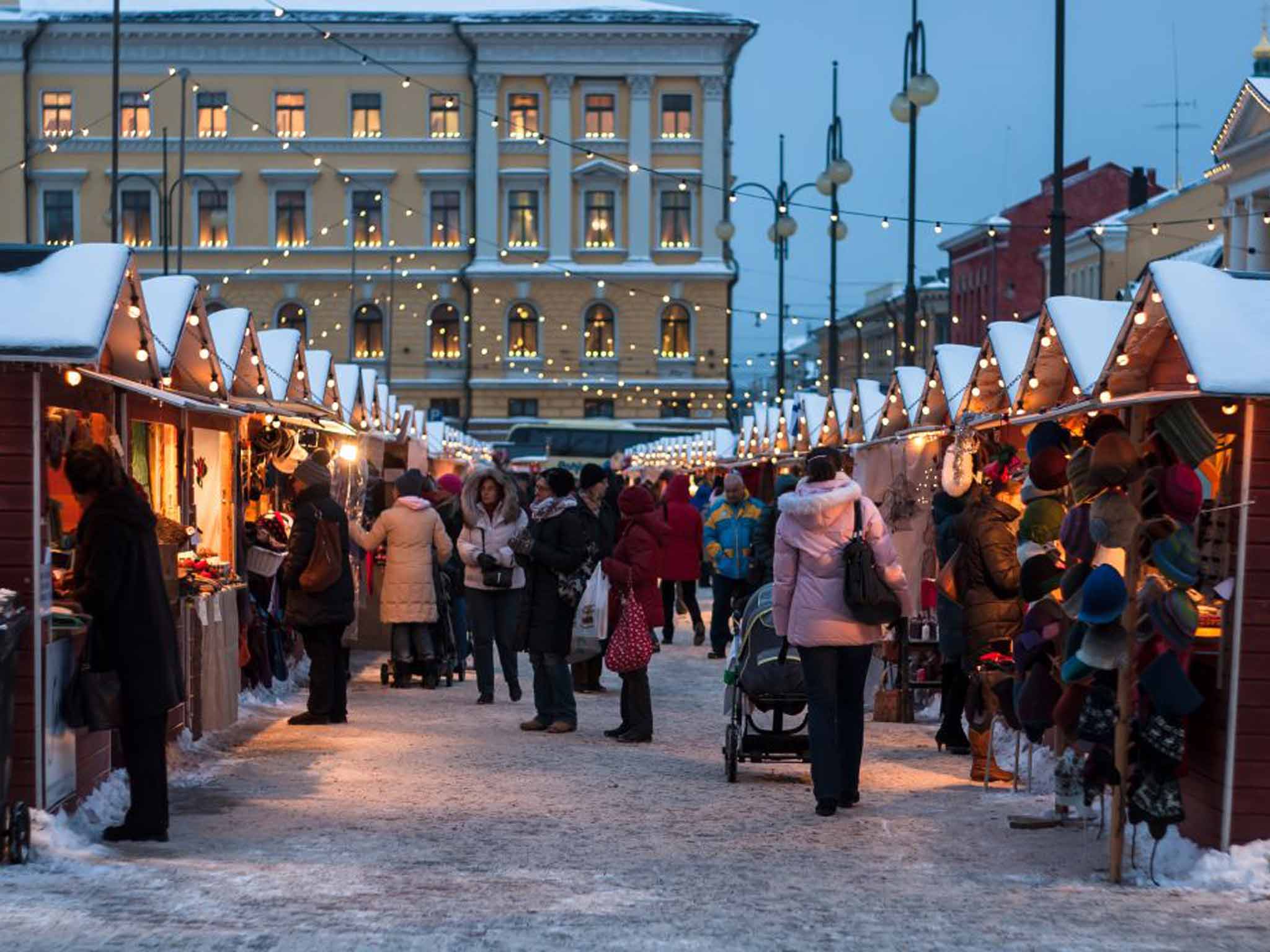 Hut stuff: shopping in Market Square