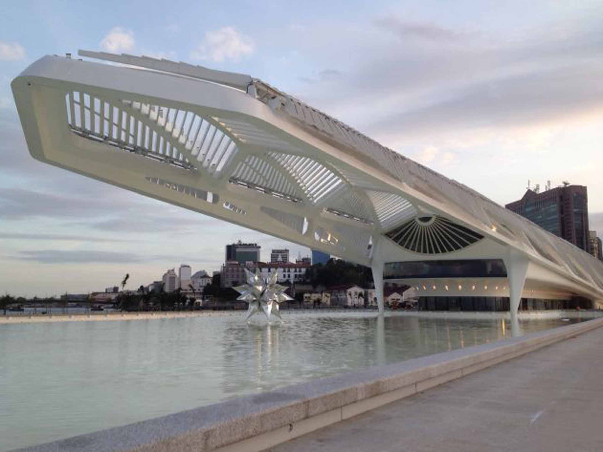 The new Museum of Tomorrow in Rio de Janeiro