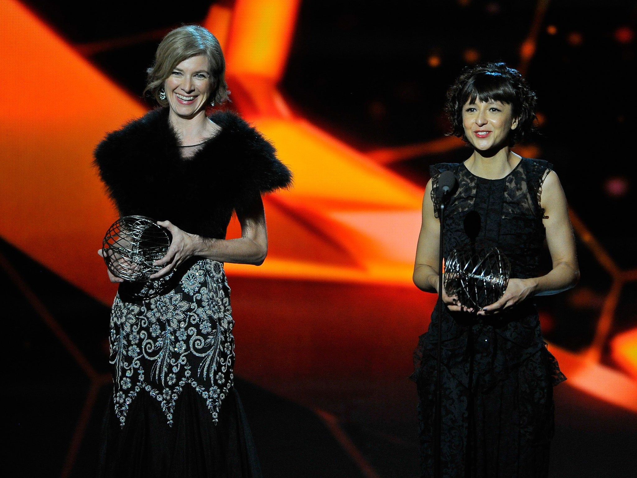 Researchers Jennifer Doudna, left, and Emmanuelle Charpentier, who described Crispr’s capabilities as ‘mind-blowing’