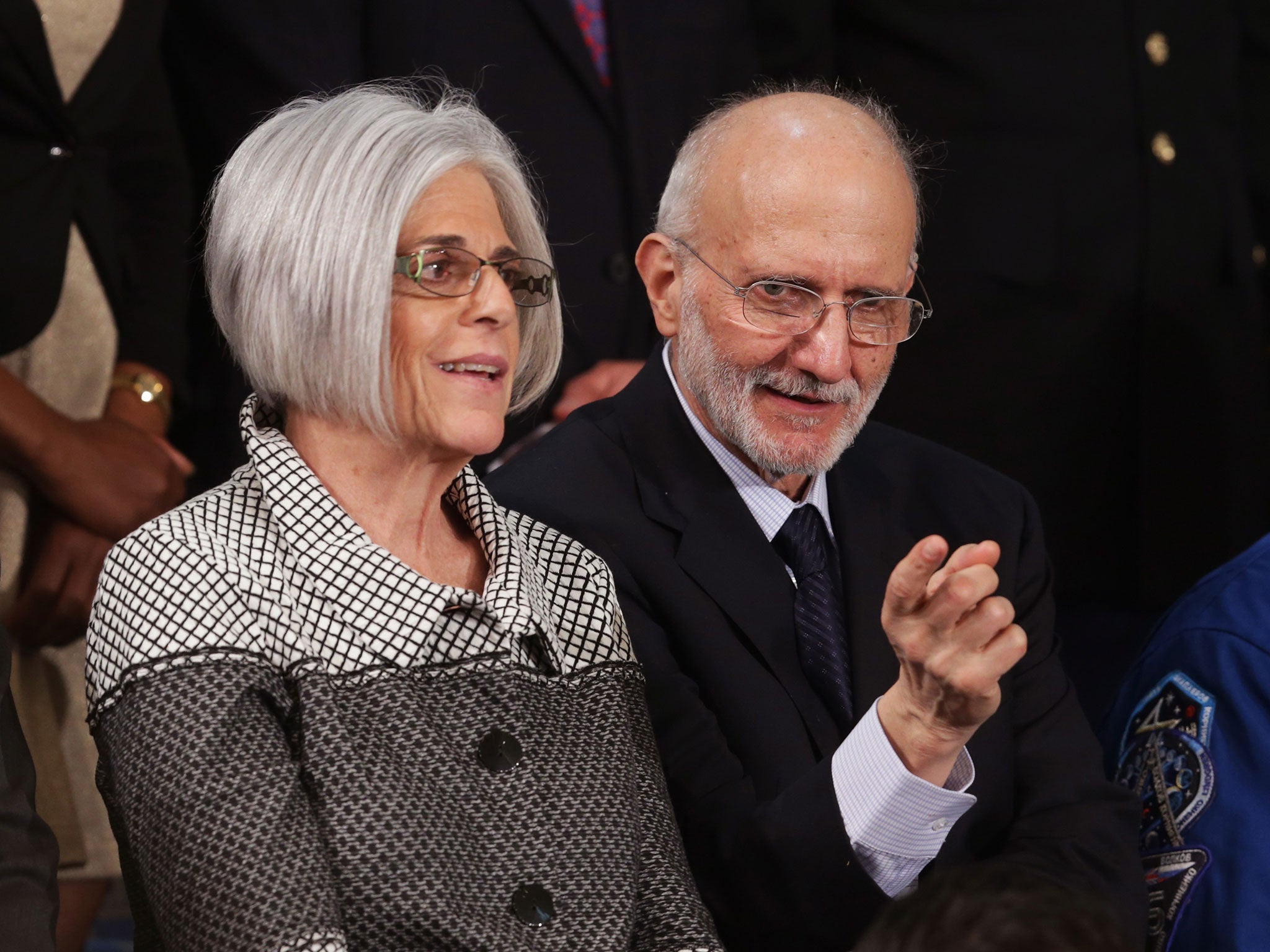 Alan Gross with his wife Judy