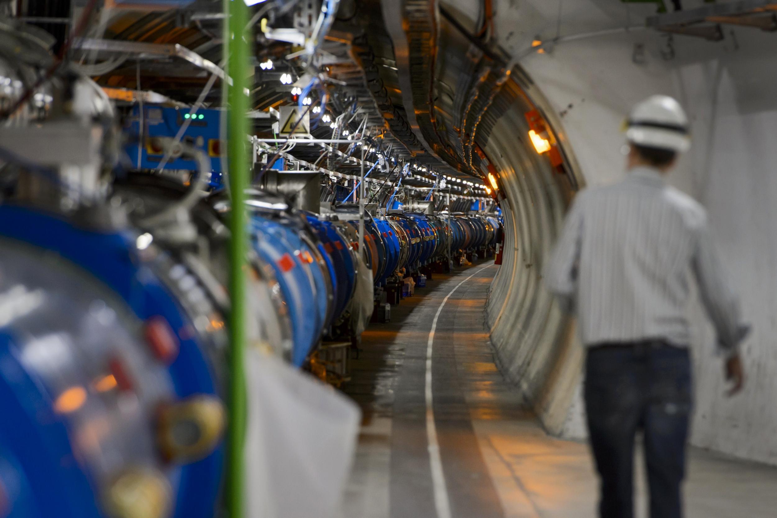 CERN's Large Hadron Collider might have discovered a new particle The