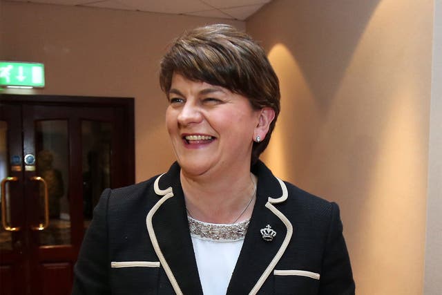 Arlene Foster said: 'I want to take our cause and our case to every part of the province'