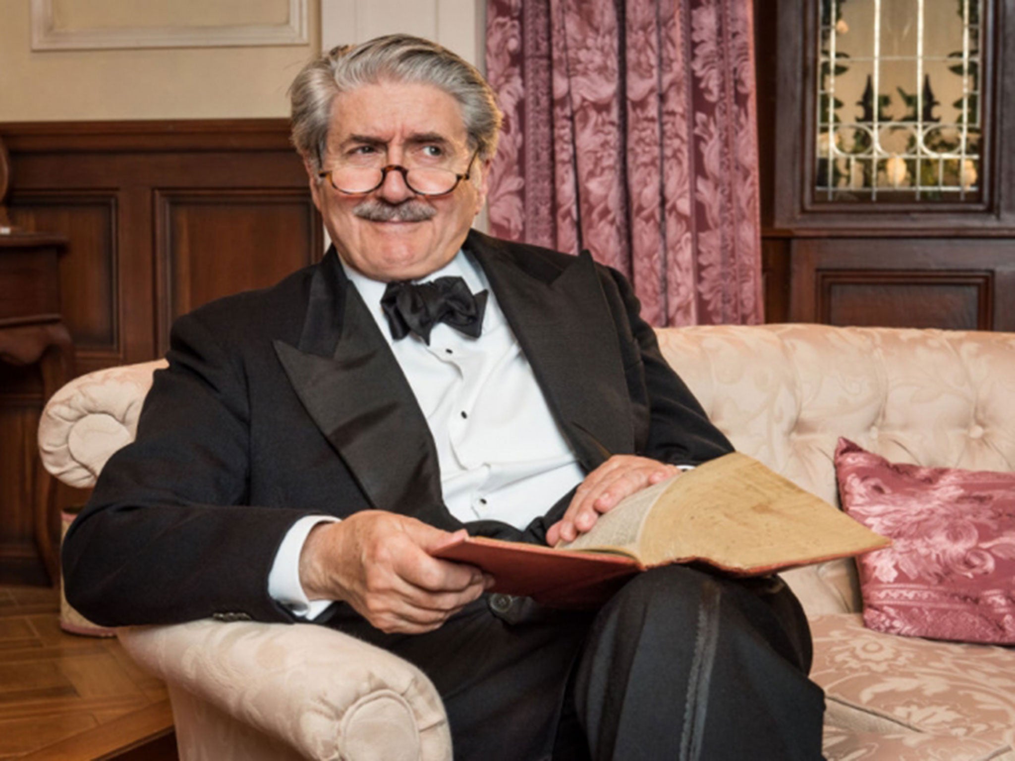 Tom Conti in his touring production of ‘Before the Party’, which was promoted using reviews of Matthew Dunster’s 2013 work at the Almedia