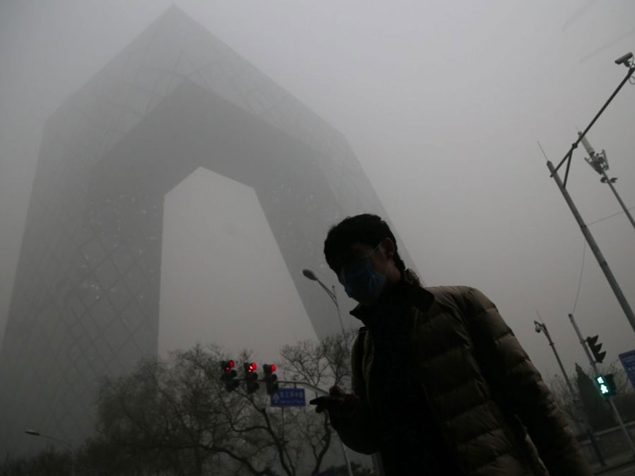The red alert for smog is the second of its kind - and comes a week after the first