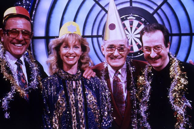 Bullseye television programme December 1992