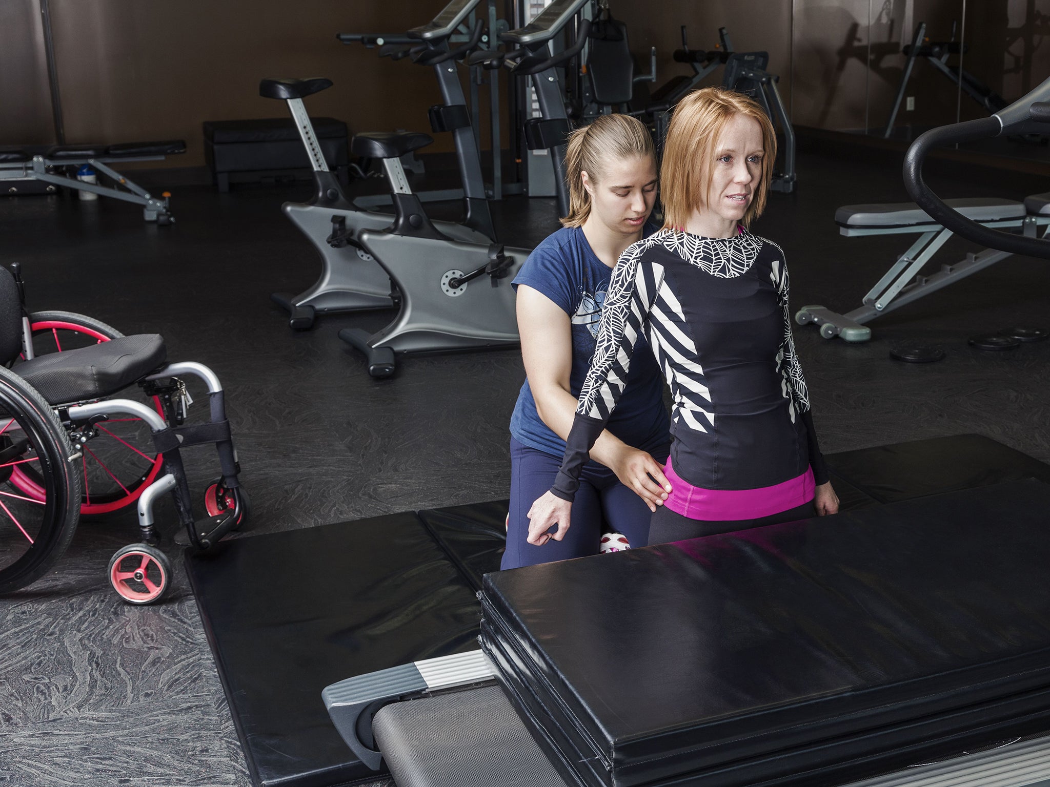 Physical therapists help patients recover from illnesses and injuries