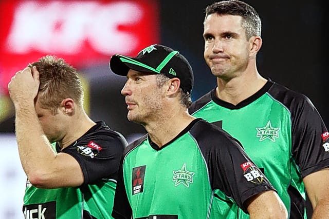 Tournaments around the world like Australia’s Big Bash featuring Kevin Pietersen (right) have sprung up in the wake of  India’s IPL
