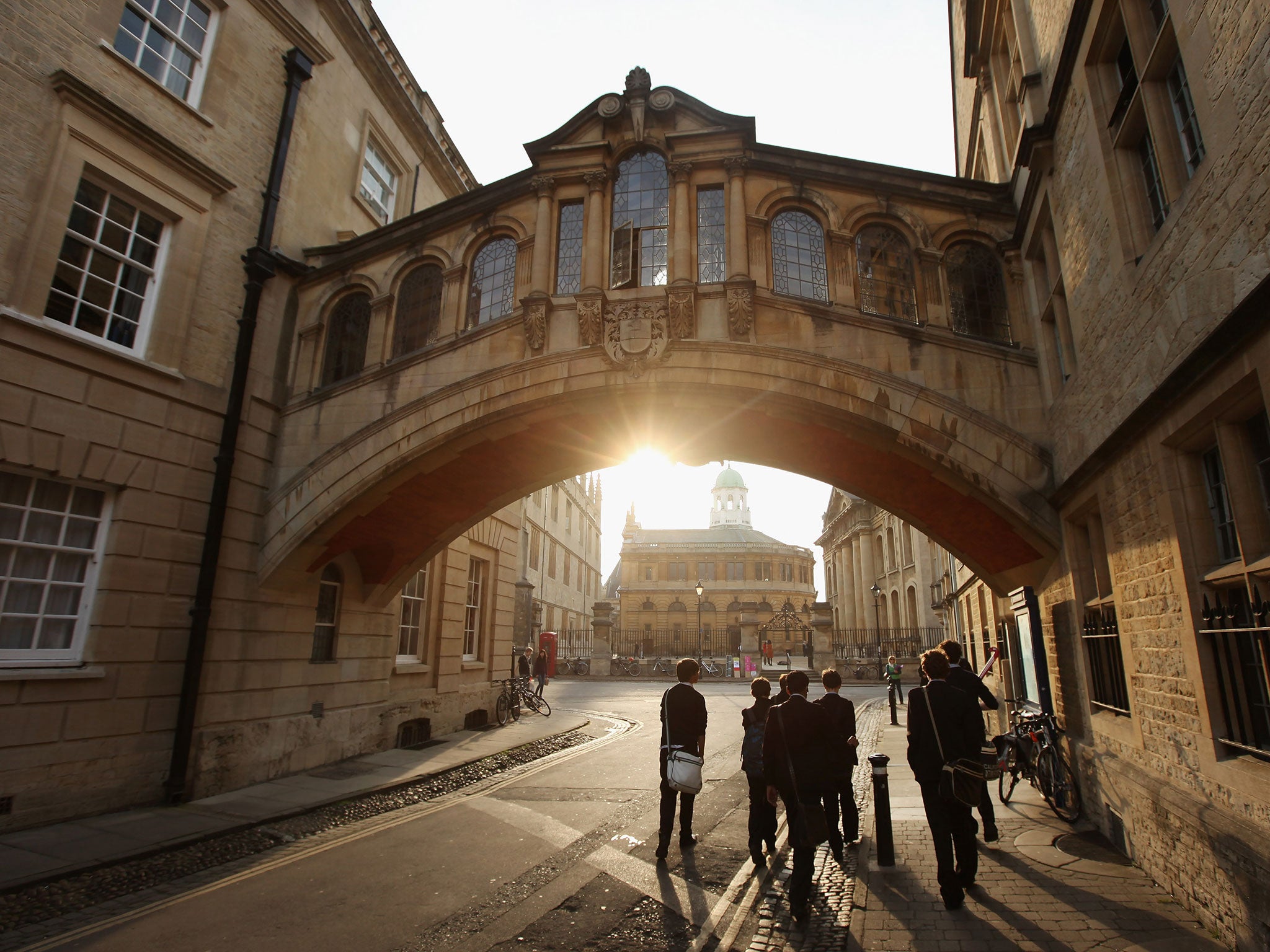 Universities, especially Oxford and Cambridge, are safe spaces for rich white men